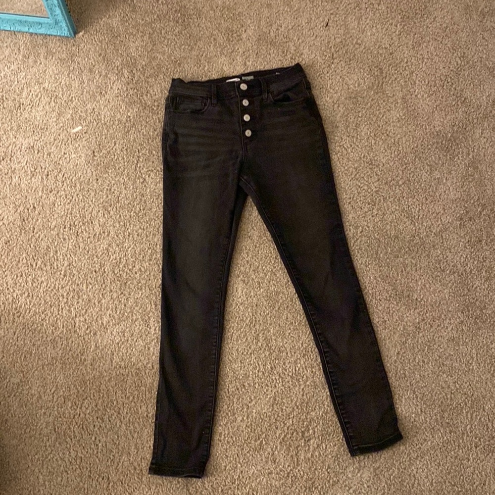 Girls black jeans